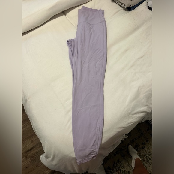Lululemon align 28” in lilac ether *double lined* - Picture 2 of 5
